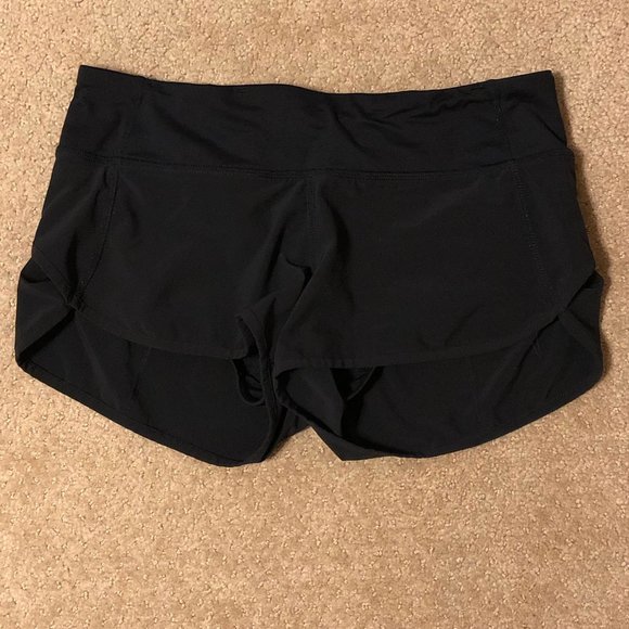 Lululemon Black Running Shorts - Picture 2 of 4